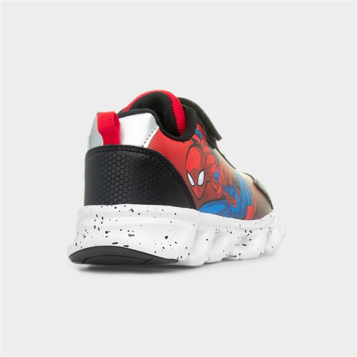 Kids Red Light Up Easy Fasten Trainer