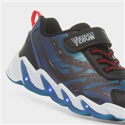Marvel Venom Black Light Up Easy Fasten Trainer (Click For Details)