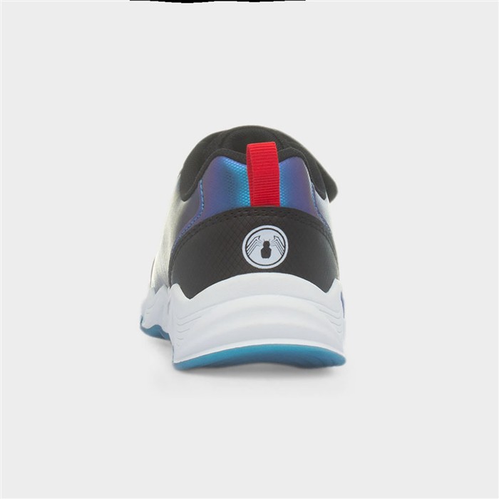 Boys Black Light Up Trainer