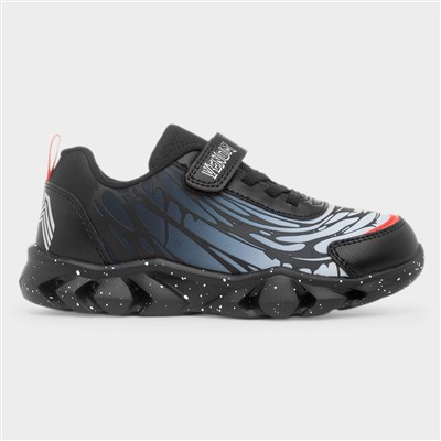Venom Kids Black Light Up Trainer