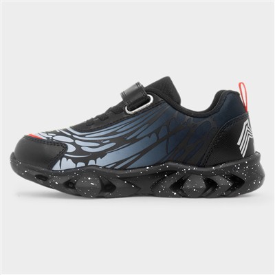 Venom Kids Black Light Up Trainer