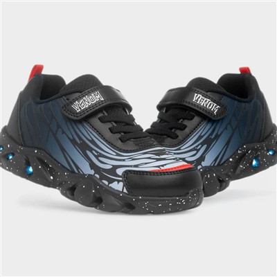 Venom Kids Black Light Up Trainer