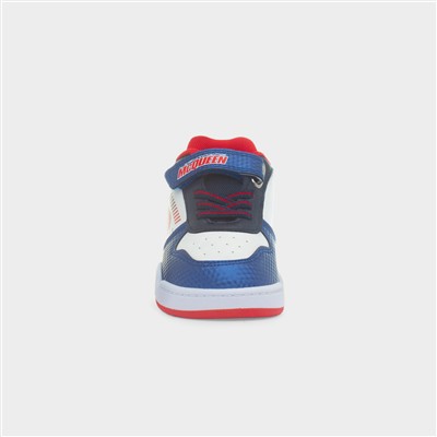 Kids Multi Light Up Flat Trainer