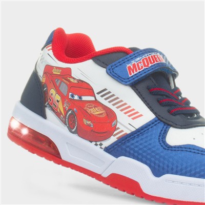 Kids Multi Light Up Flat Trainer