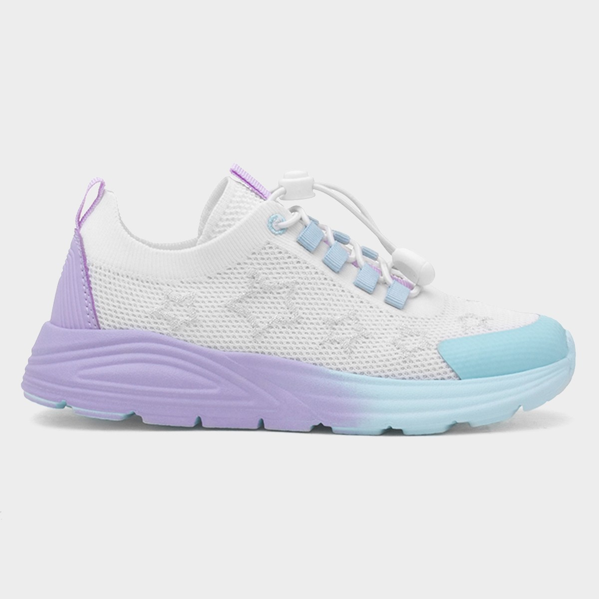 Kids White Slip On Chunky Trainer