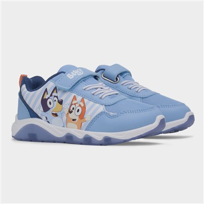 Kids Easy Fasten Light Up Trainer