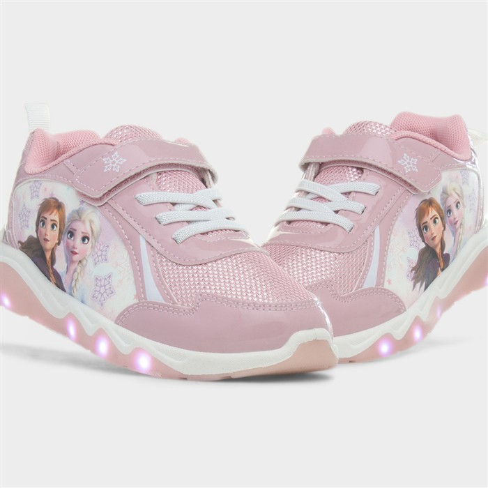 Kids Pink Light Up Character Trainer