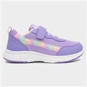 XL Nile Kids Lilac Easy Fasten Trainer (Click For Details)