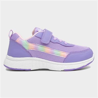Nile Kids Lilac Easy Fasten Trainer