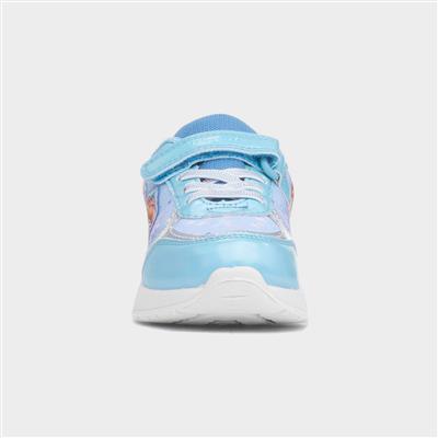 Maera Kids Blue Glitter Trainers