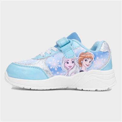 Maera Kids Blue Glitter Trainers
