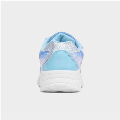 Maera Kids Blue Glitter Trainers