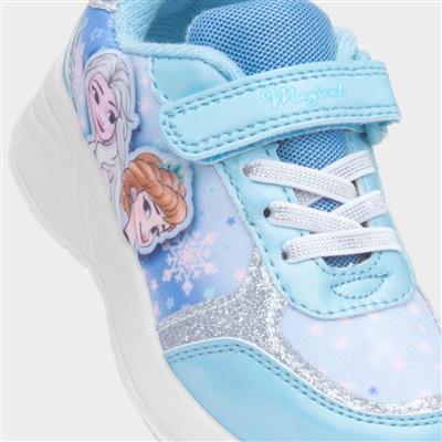 Maera Kids Blue Glitter Trainers