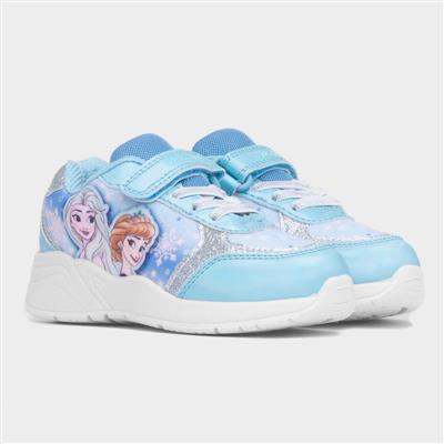 Maera Kids Blue Glitter Trainers