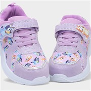 Bluey Janine Kids Purple Easy Fasten Trainer (Click For Details)