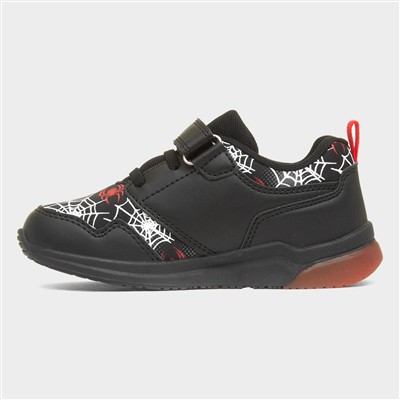 Kids Black Light Up Trainer