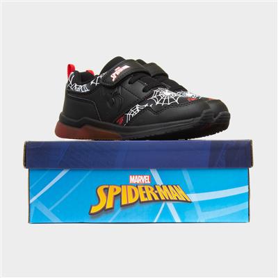 Kids Black Light Up Trainer