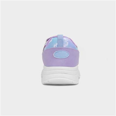 Nola Kids Purple Glitter Trainer