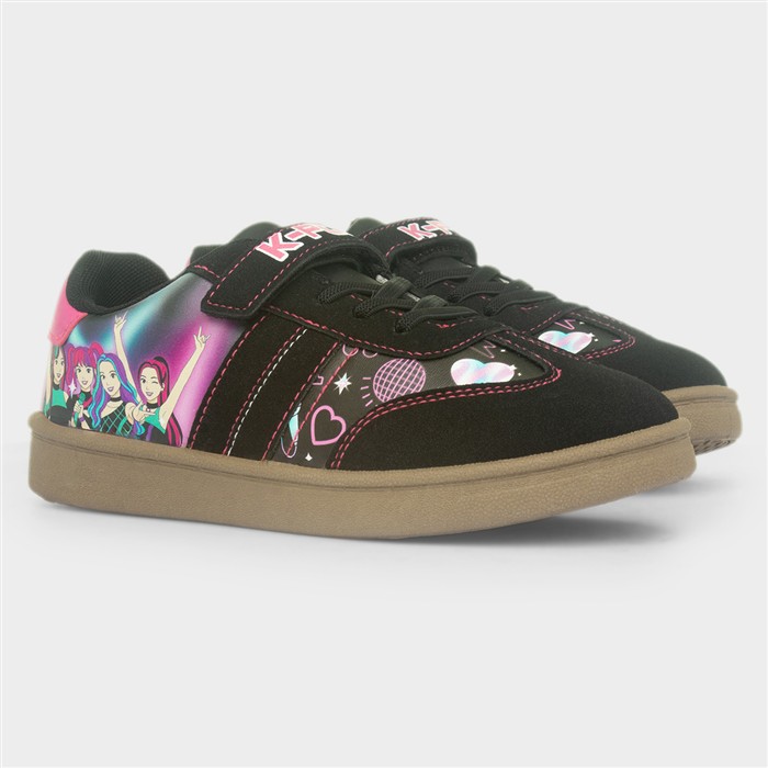 Pose Kids Black Flat Character Trainer
