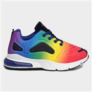 XL Kids Multicoloured Air Bubbled Trainer (Click For Details)