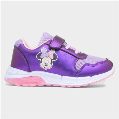 Kids Purple Light Up Trainer