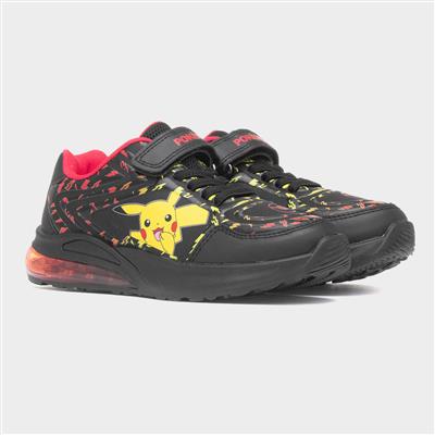 Kids Black Light Up Trainer
