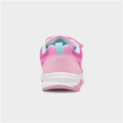 Kids Pink Light Up Trainer