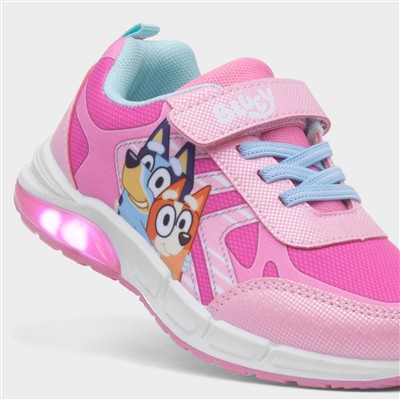 Kids Pink Light Up Trainer