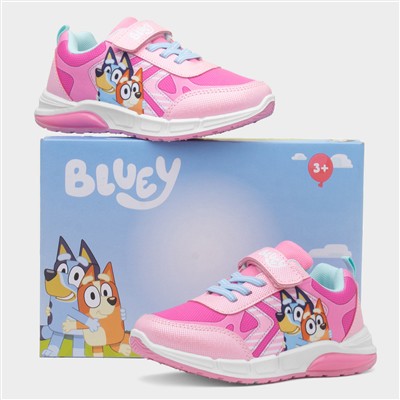 Kids Pink Light Up Trainer