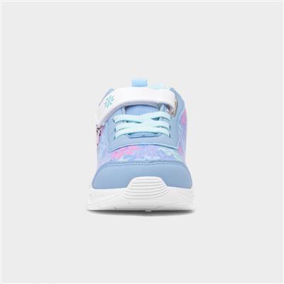Kids Blue Easy Fasten Trainer