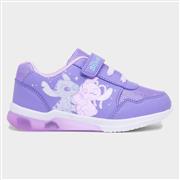 Disney Stitch Kids Purple Light Up Trainer (Click For Details)