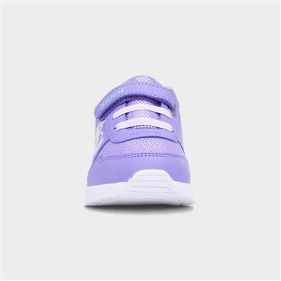 Kids Purple Light Up Trainer