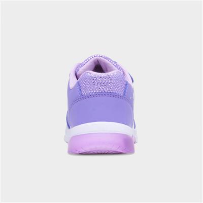 Kids Purple Light Up Trainer