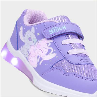 Kids Purple Light Up Trainer