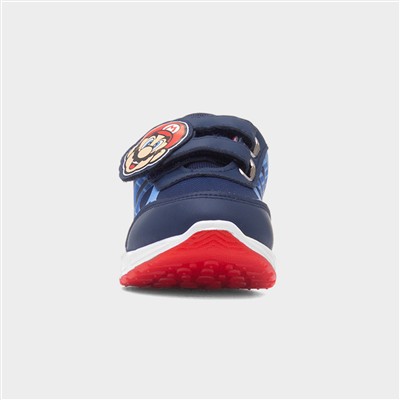 Kids Navy Light Up Trainer