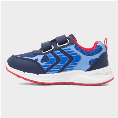 Kids Navy Light Up Trainer