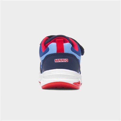 Kids Navy Light Up Trainer