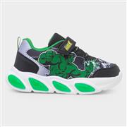 Marvel Hulk Kids Black Light Up Trainer (Click For Details)