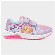 Paw Patrol Kids Purple Light Up Trainer (Click For Details)