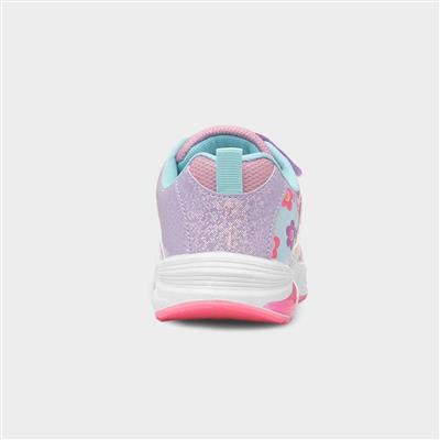 Kids Purple Light Up Trainer