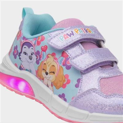 Kids Purple Light Up Trainer
