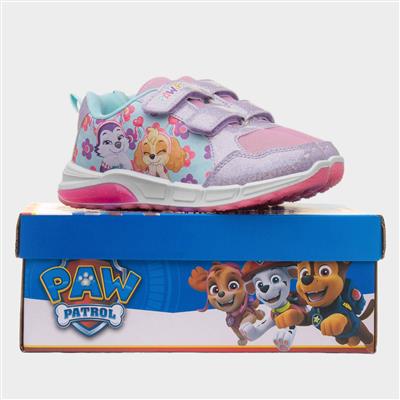 Kids Purple Light Up Trainer