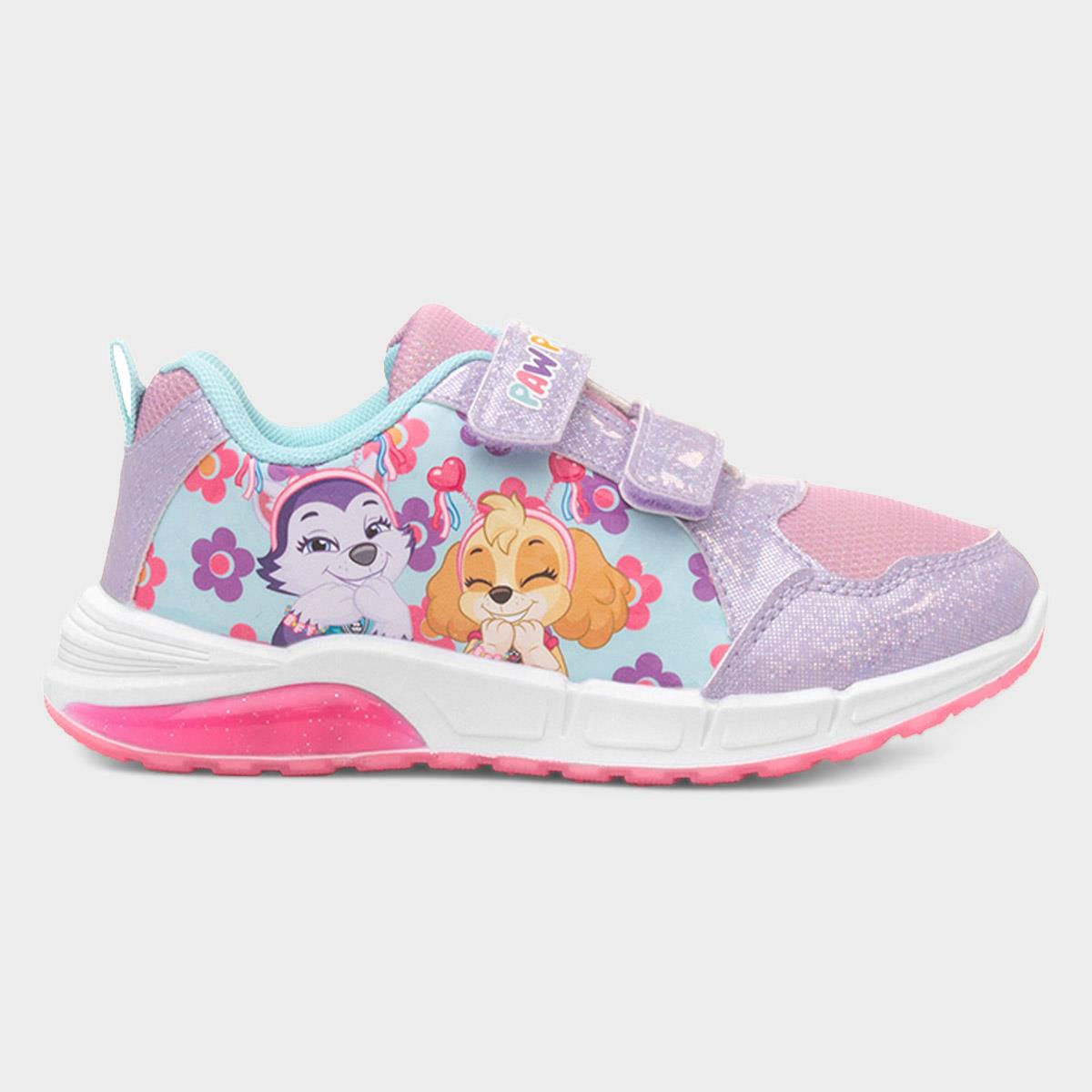 Kids Purple Light Up Trainer