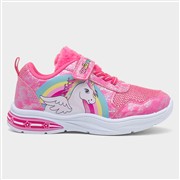 Unicorn Magic Kids Fuchsia Light Up Trainer (Click For Details)