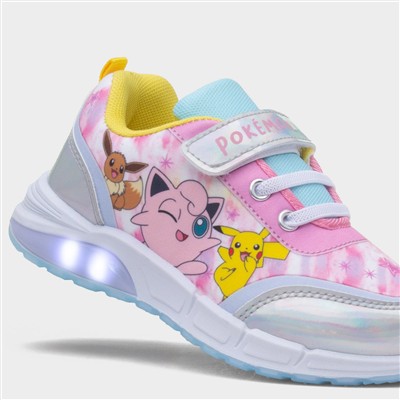 Kids Pink Light Up Trainer