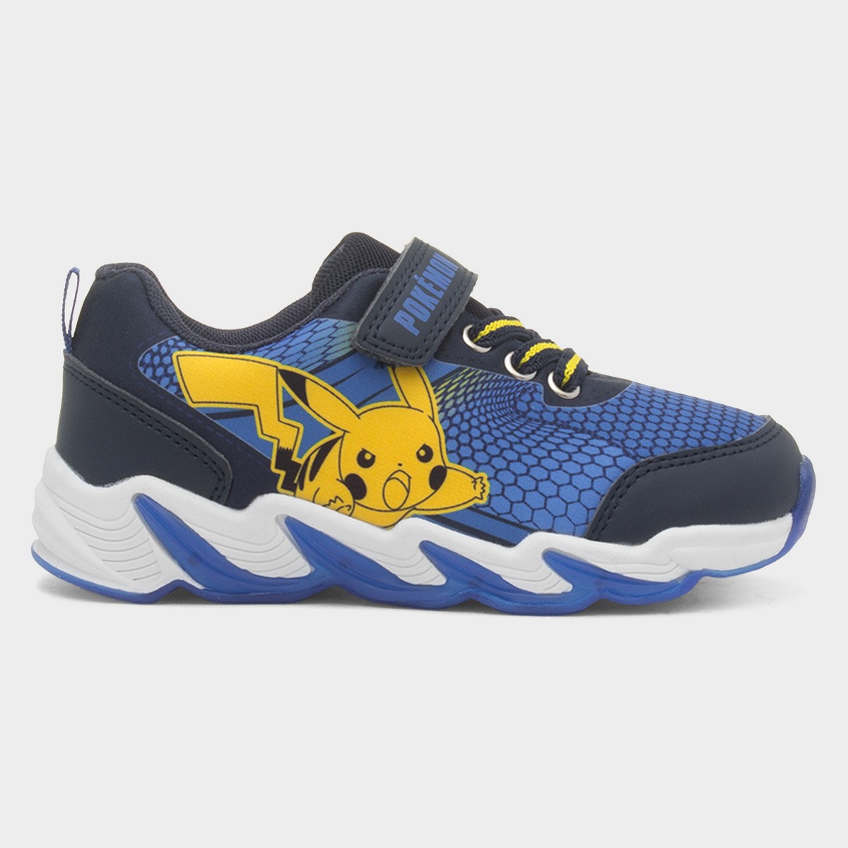 Kids Navy Light Up Trainer