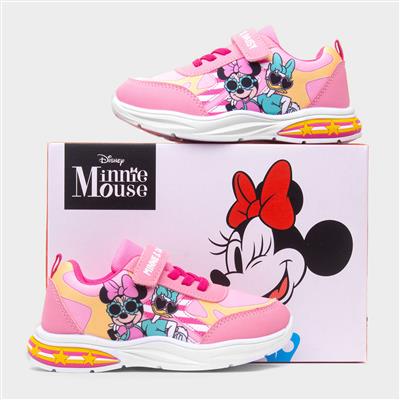 Kids Pink Light Up Trainer