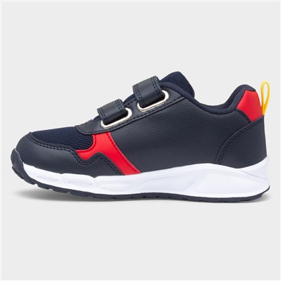 Kids Navy Light Up Trainer