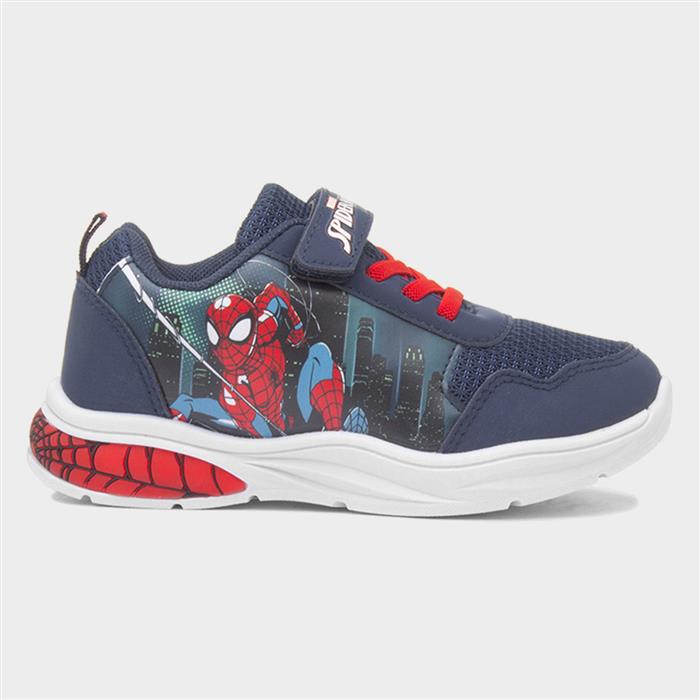 Kids Navy Light Up Trainer