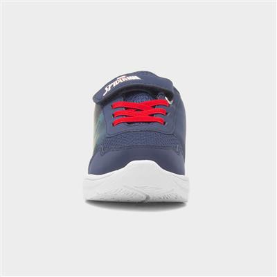 Kids Navy Light Up Trainer